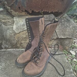 Dr. Martens Brown Combat Boots